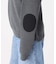 NOCTO ARCHIVE/ノクト アーカイブ Elbow Patch Henley Neck Knit