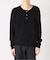 NOCTO ARCHIVE/ノクト アーカイブ Elbow Patch Henley Neck Knit