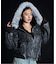 2Way ファージップパーカー / J Faux Fur Zip Hoodie