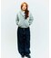 カーブライン ジップ ニット フーディー / J Curved Line Zip Knit Hoodie