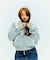 カーブライン ジップ ニット フーディー / J Curved Line Zip Knit Hoodie