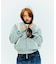 カーブライン ジップ ニット フーディー / J Curved Line Zip Knit Hoodie
