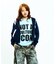 カーブライン ジップ ニット フーディー / J Curved Line Zip Knit Hoodie