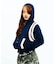 カーブライン ジップ ニット フーディー / J Curved Line Zip Knit Hoodie