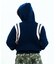 カーブライン ジップ ニット フーディー / J Curved Line Zip Knit Hoodie