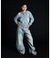 カーブライン ジップ ニット フーディー / J Curved Line Zip Knit Hoodie