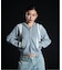 カーブライン ジップ ニット フーディー / J Curved Line Zip Knit Hoodie