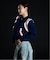 カーブライン ジップ ニット フーディー / J Curved Line Zip Knit Hoodie