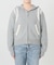 カーブライン ジップ ニット フーディー / J Curved Line Zip Knit Hoodie