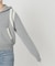 カーブライン ジップ ニット フーディー / J Curved Line Zip Knit Hoodie