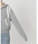 カーブライン ジップ ニット フーディー / J Curved Line Zip Knit Hoodie