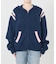 カーブライン ジップ ニット フーディー / J Curved Line Zip Knit Hoodie