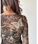 anna sui nyc / アナスイエヌワイシー CAMO シアートップス