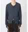 NOCTO ARCHIVE/ノクト アーカイブ Curve Panel Rib Cardigan