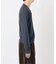 NOCTO ARCHIVE/ノクト アーカイブ Curve Panel Rib Cardigan