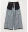 NOCTO ARCHIVE/ノクト アーカイブ Cutting Flocky Wide Denim