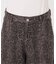アニマルパターン カーブ PANTS / J ANIMAL PATTERN CURVE PT