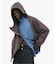 GOAT ESSENCE / ゴートエッセンス CURVED-ZIP HOODIE