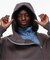 GOAT ESSENCE / ゴートエッセンス CURVED-ZIP HOODIE