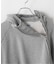GOAT ESSENCE / ゴートエッセンス CURVED-ZIP HOODIE