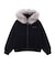 SUPPLIER / サプライヤー Faux Fur Cross Zip Hoodie