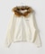 SUPPLIER / サプライヤー Faux Fur Cross Zip Hoodie