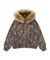 SUPPLIER / サプライヤー Camo Faux Fur Cross Zip Hoodie