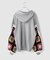 DISCOVERED / ディスカバード CROCHET SLEEVE SWEAT PARKA