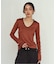 Knuth Marf / クヌースマーフ u-neck slim top