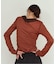Knuth Marf / クヌースマーフ u-neck slim top
