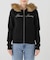 GUESS JEANS / ゲス ジーンズ GJ LS FITTED FUR HOODIE