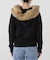 GUESS JEANS / ゲス ジーンズ GJ LS FITTED FUR HOODIE