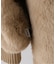 GUESS JEANS / ゲス ジーンズ  FUR HOODED BOMBER