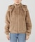 GUESS JEANS / ゲス ジーンズ  FUR HOODED BOMBER