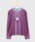 SAGE / セイジ Full-Graphic Star Striped L/S Tee