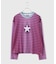 SAGE / セイジ Full-Graphic Star Striped L/S Tee