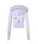 SupBaby by SUPPLIER Cross Fur Zip Hoodie