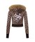 SupBaby by SUPPLIER Leopard Baby Cross Fur Zip Hoodie