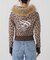SupBaby by SUPPLIER Leopard Baby Cross Fur Zip Hoodie