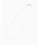 JIEDA / ジエダ 925 SILVER SWITCHING NECKLACE