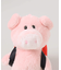 NICI(ニキ)/キーホルダー ピンクピッグ 10cm+リュック オレンジ/OUTDOOR PRODUCTS