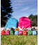 NICI(ニキ)/キーホルダー ピンクピッグ 10cm+リュック オレンジ/OUTDOOR PRODUCTS