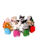 NICI(ニキ)/キーホルダー ピンクピッグ 10cm+リュック オレンジ/OUTDOOR PRODUCTS