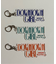 DOWN TOWN GIRL KEY HOLDER