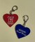 ラバー HEART KEY HOLDER