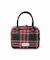 2WAY CUBE BAG Plaid Pattern