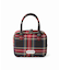 2WAY CUBE BAG Plaid Pattern