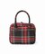 2WAY CUBE BAG Plaid Pattern