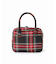 2WAY CUBE BAG Plaid Pattern