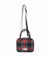 2WAY CUBE BAG Plaid Pattern